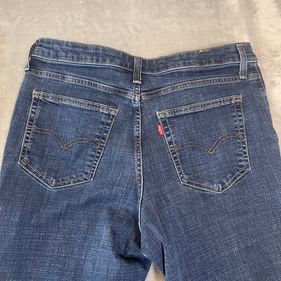 Levi's Bootcut Jeans Women's Size 33 725 High Rise Medium Wash Denim - Picture 5 of 7